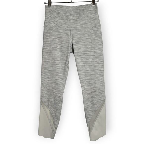 Lululemon Wunder Under Scalloped Hem High-Rise Crop 23" Legging Pant Size 2 4 - Picture 2 of 9